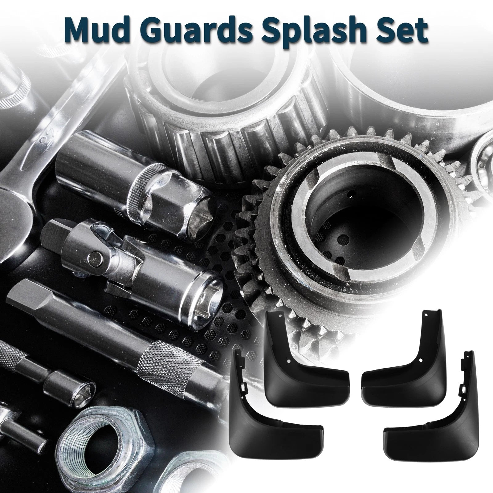 Mud Flaps Splash Guards 1 Set for Volkswagen Golf 6 (2009–2013)