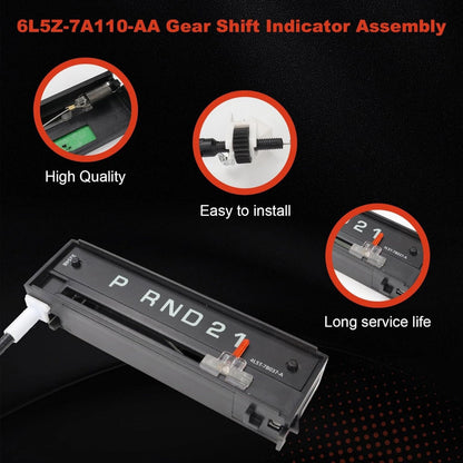 6L5T7B053AA Gear Shift Indicator Selector Cable Clip for Ford