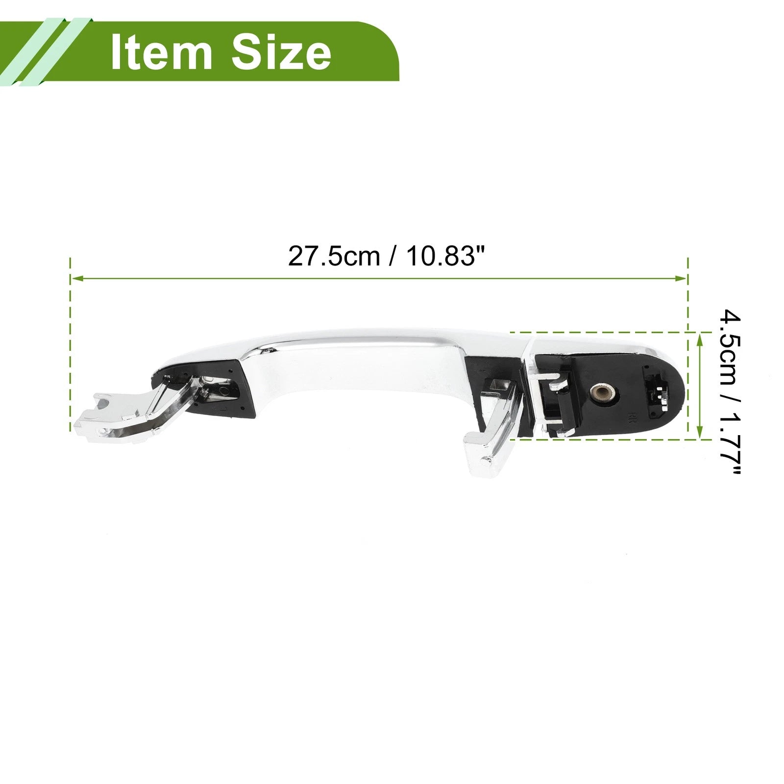 Exterior Door Handle Replacement Rear Left for Hyundai Accent (2018–2023)