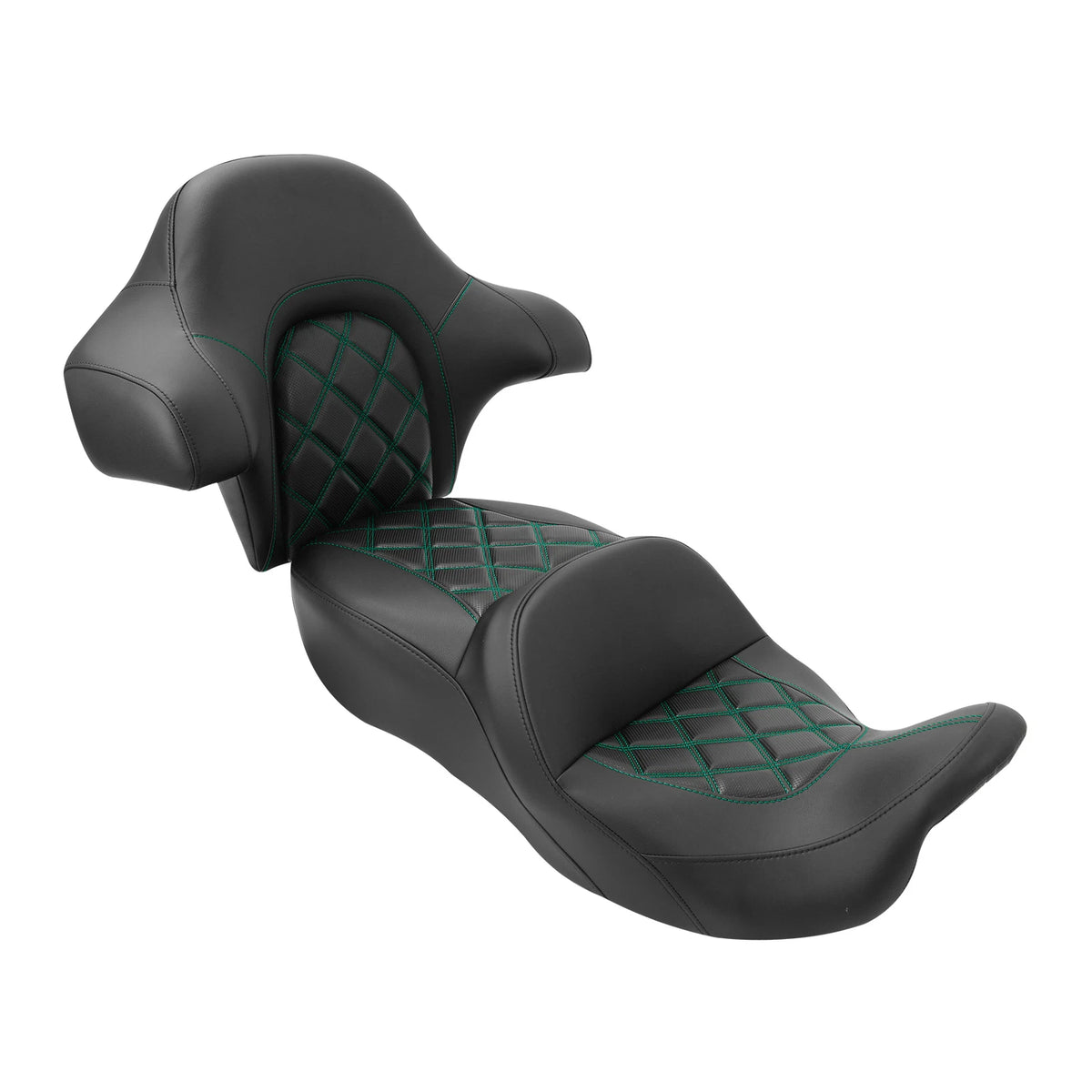 Two-Up Driver Passenger Seat Backrest for Harley Touring (2014–2023)