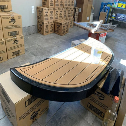 EVA Teak Decking Cockpit Mat for Moomba Helix (2017)