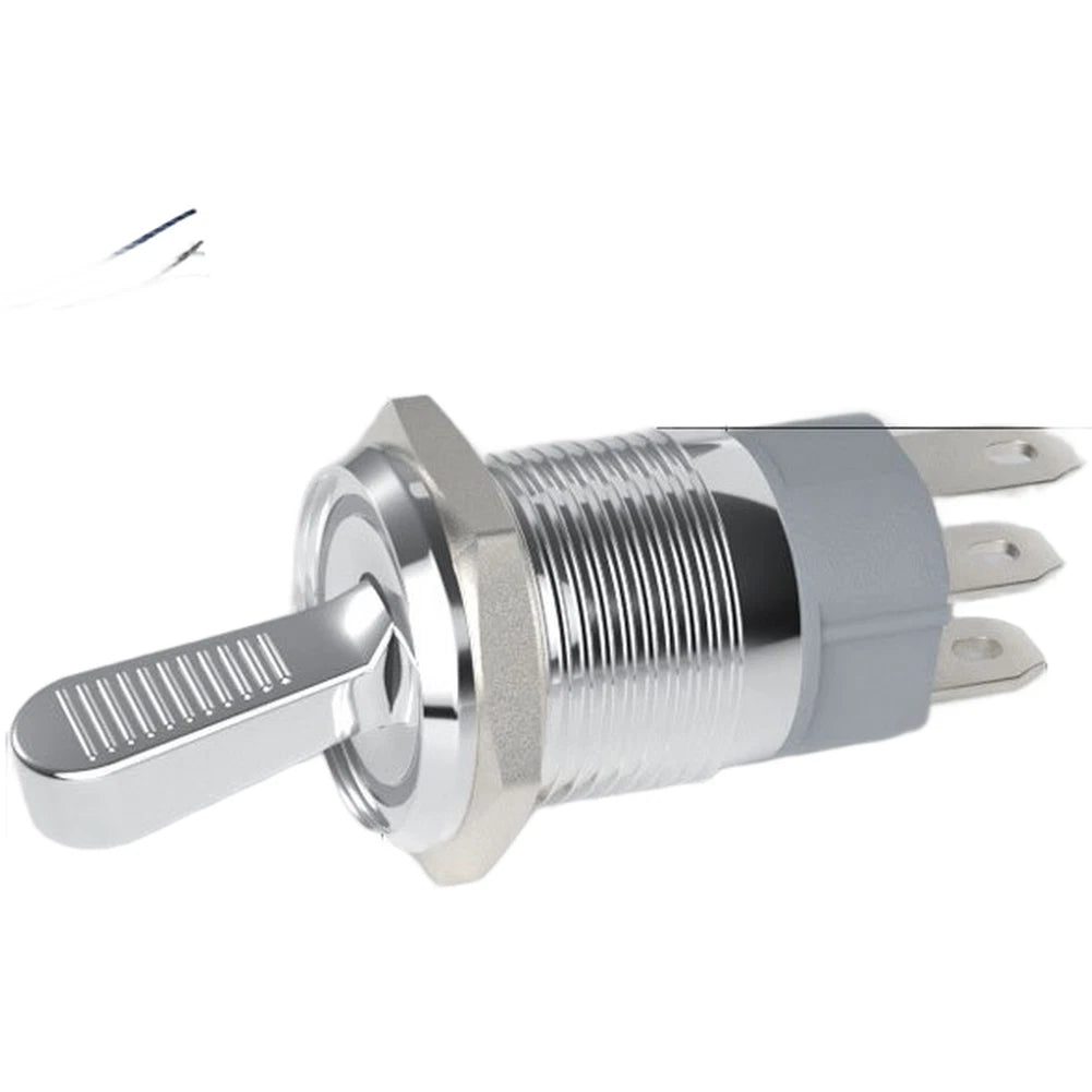 Toggle Action High Current 2 Position Switch for Easy Installation
