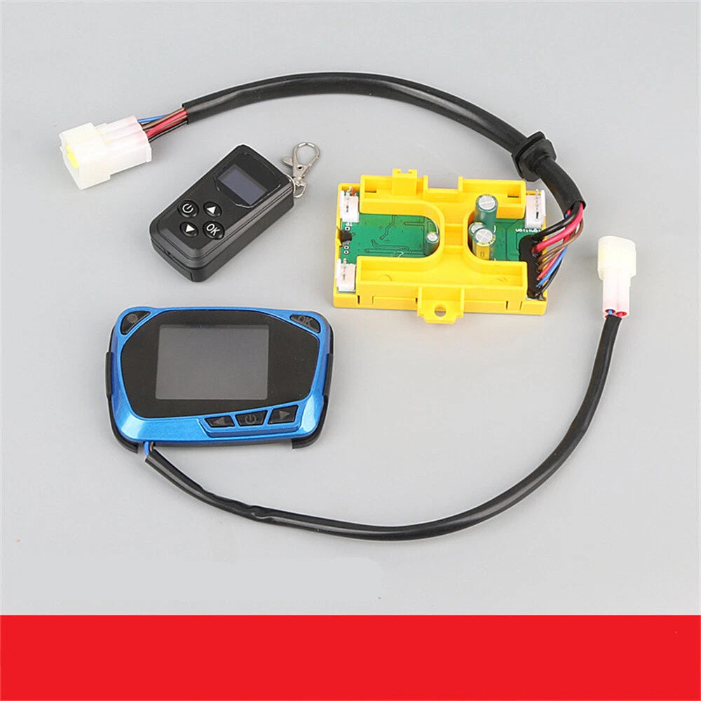 5KW 12V Air Diesel Parking Heater Mother Board + LCD Switch + Remote Control