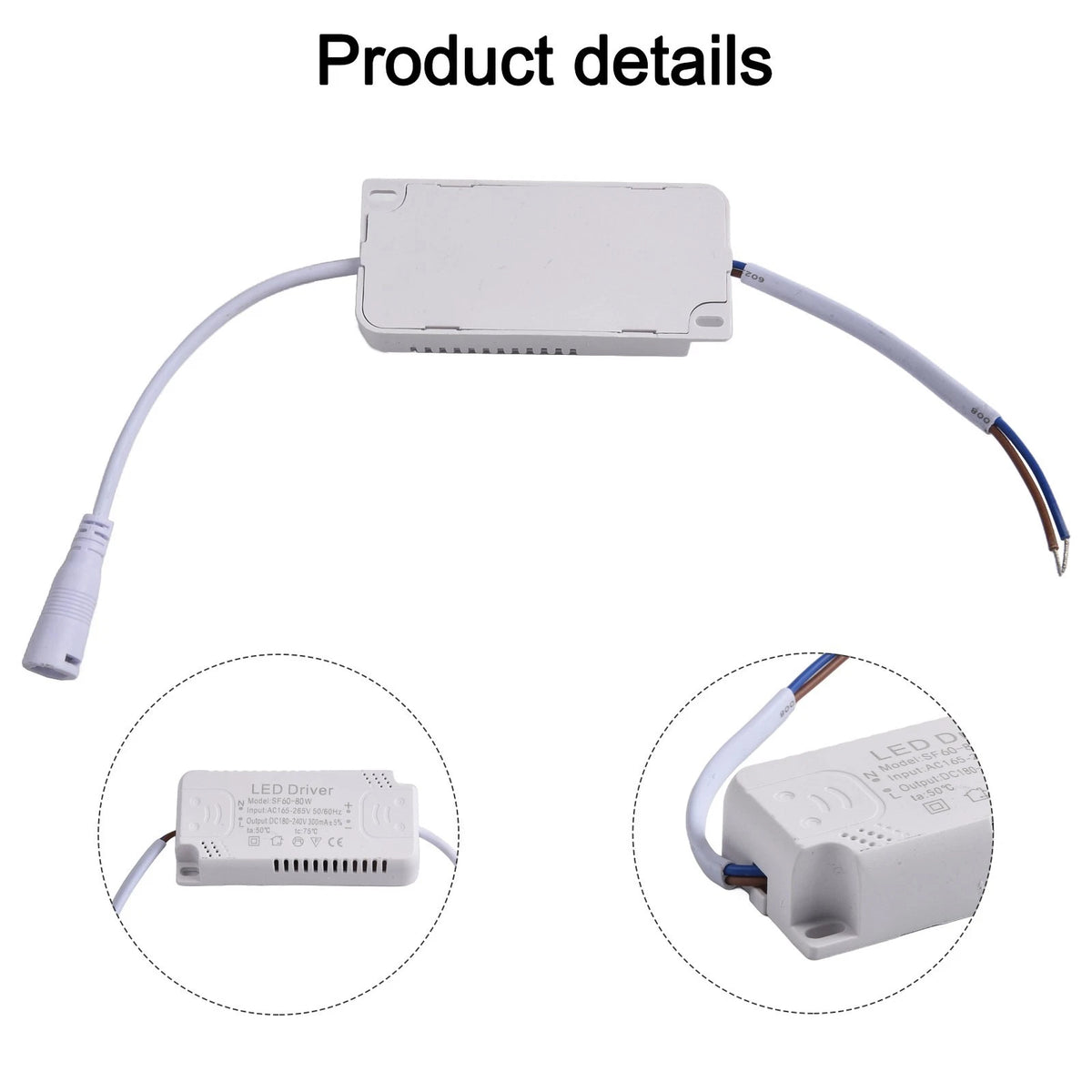 DC LED Driver Power Supply with Overload Protection for Automotive Applications