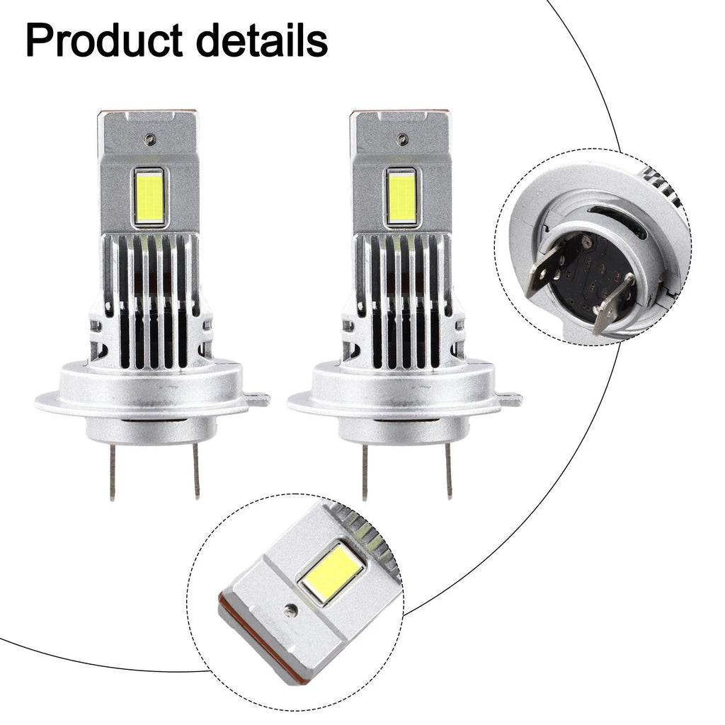 2X LED Headlights for Adverse Weather Conditions (24V)