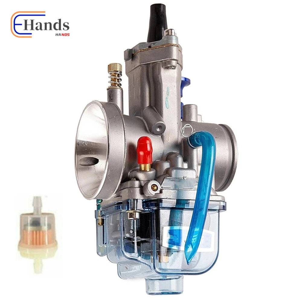 Carburetor & Air Filter for Yamaha YZ80 YZ85 YZ100 YZ125 Kawasaki KX125