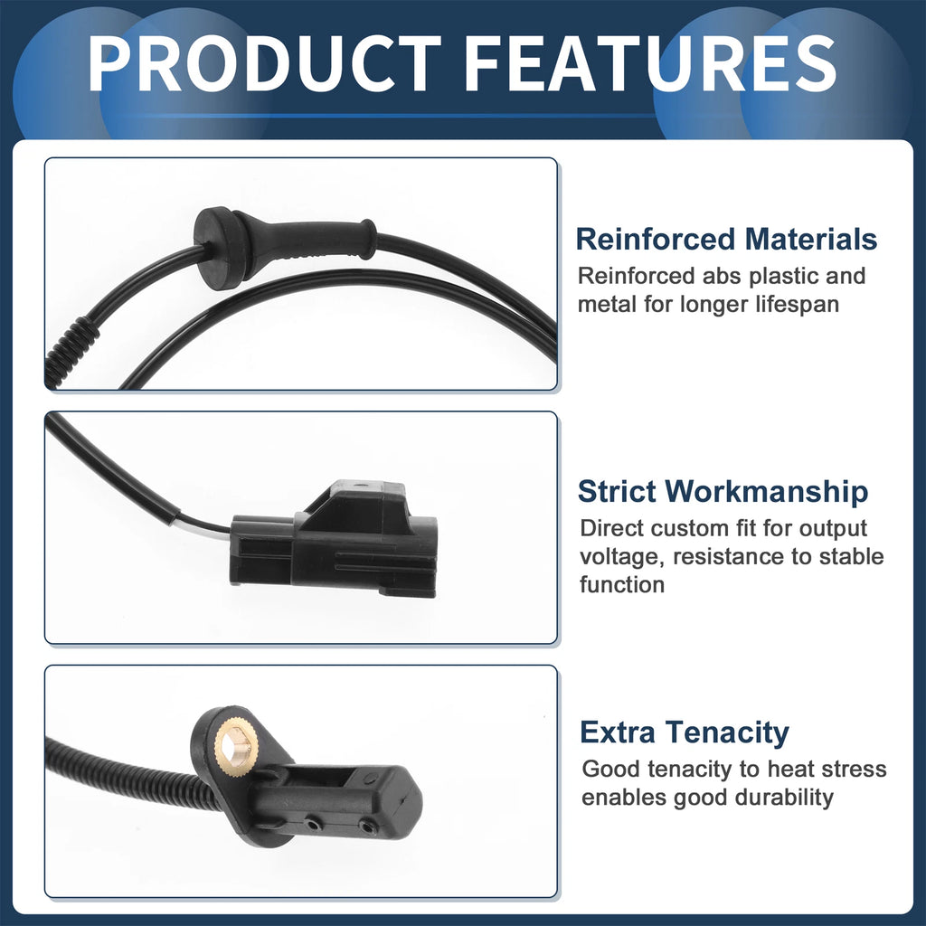ABS Wheel Speed Sensor No. 30712095 for Volvo XC90 (2003–2014) Front Right