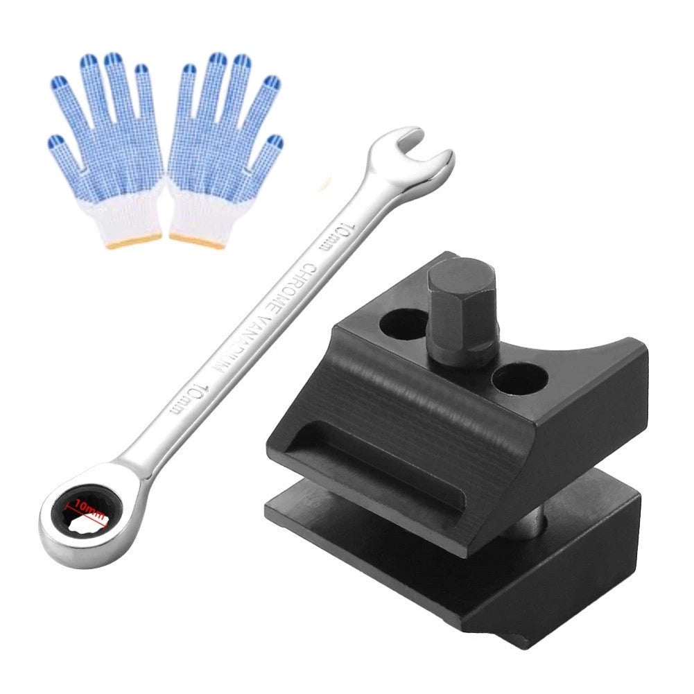 Heavy Duty Suspension Expander Separator Tool with Wrench and Gloves