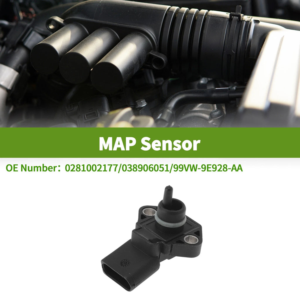 Manifold Absolute Pressure MAP Sensor Replacement for Volkswagen Jetta (1999–2004)