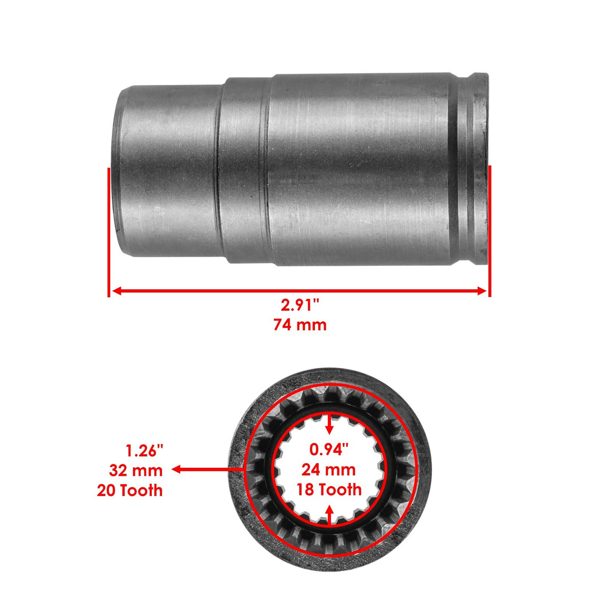 Front Prop Joint Replacement for Can Am (2019–2024)