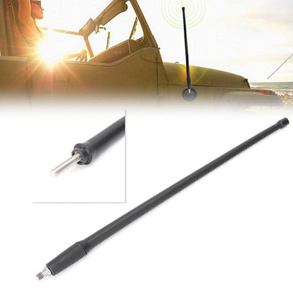 13" Flexible Rubber Antenna for Jeep Wrangler JK (2007–2017)