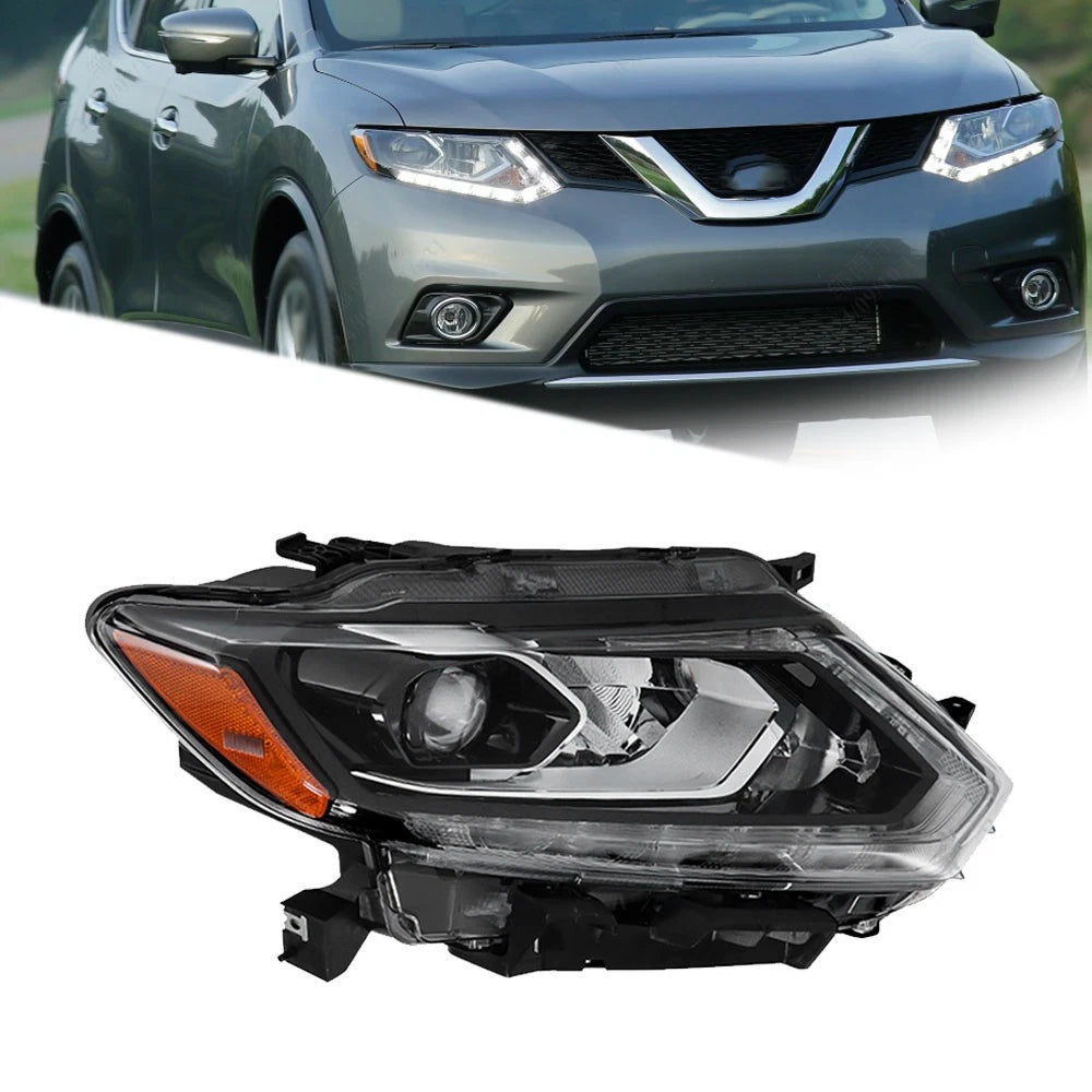 LED Headlight for Nissan Rogue (2014–2016) Right Passenger Side