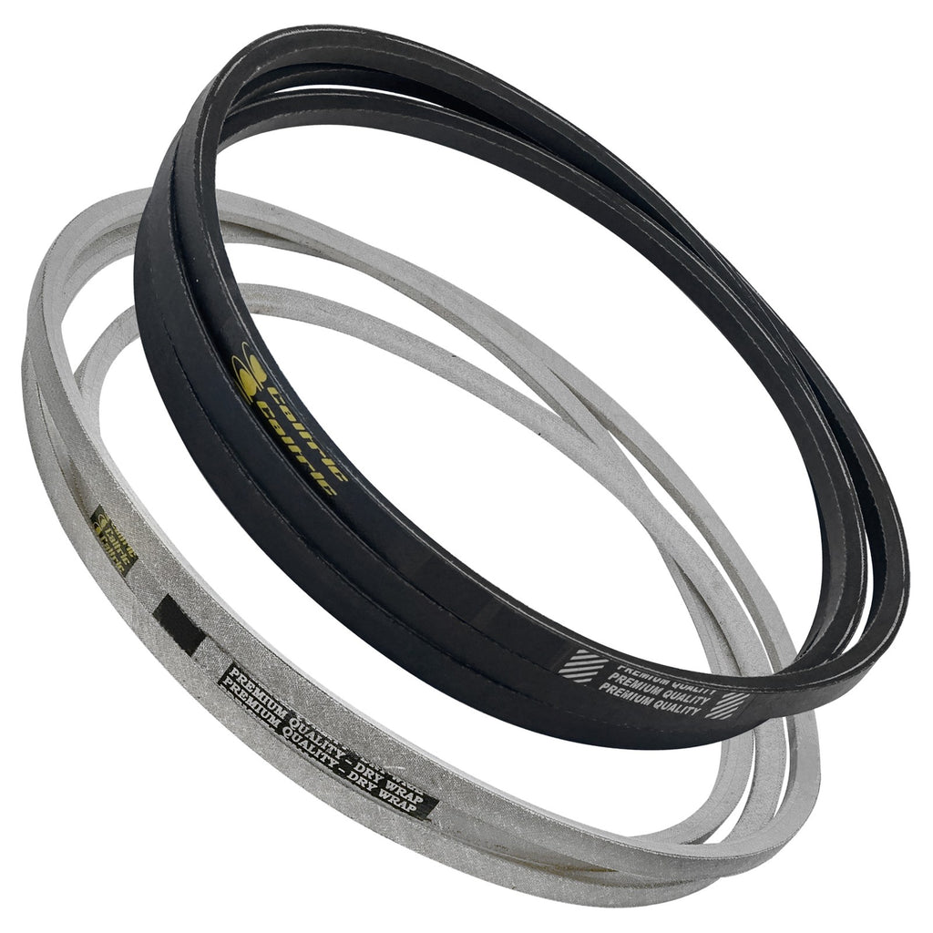 Deck Drive Belts Kit Primary Secondary 38 Inch for John Deere 116 (1990–1994)