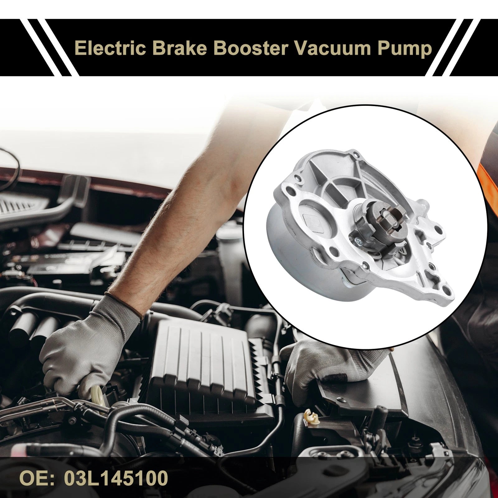 Brake Vacuum Pump Replacement for Volkswagen Beetle 2013–2014