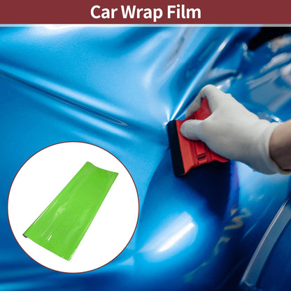 Car Wrap Film for Universal Use (14ft x 5ft) - Bright Green Vinyl
