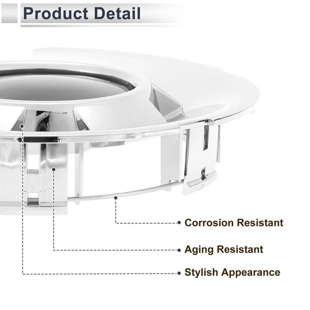 Silver Tone Wheel Hub Center Cap for Chevy Avalanche 1500 (2009–2013)