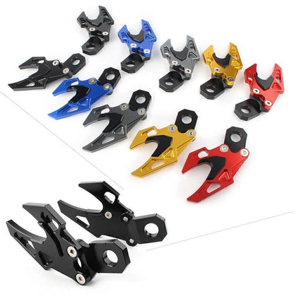 Aluminum Rear Fork Chain Adjuster for Honda CB650F (2014–2018) - Black/Gold/Red/Blue/Gray