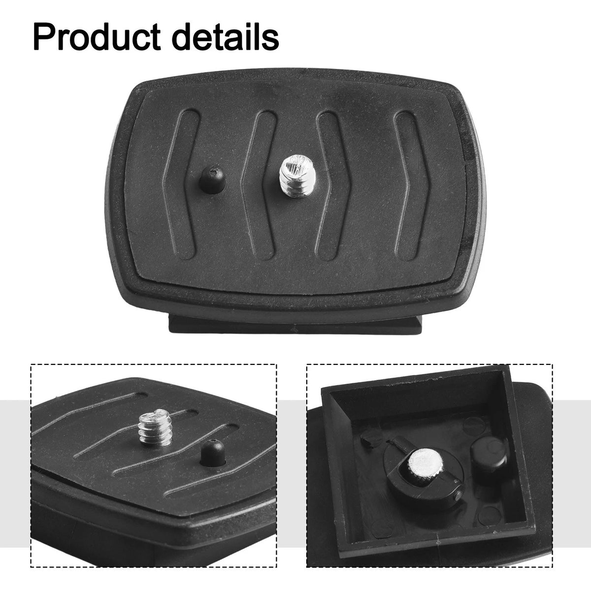 Tripod Quick Release Adapter Plate for Hama Aldi Tevion 53