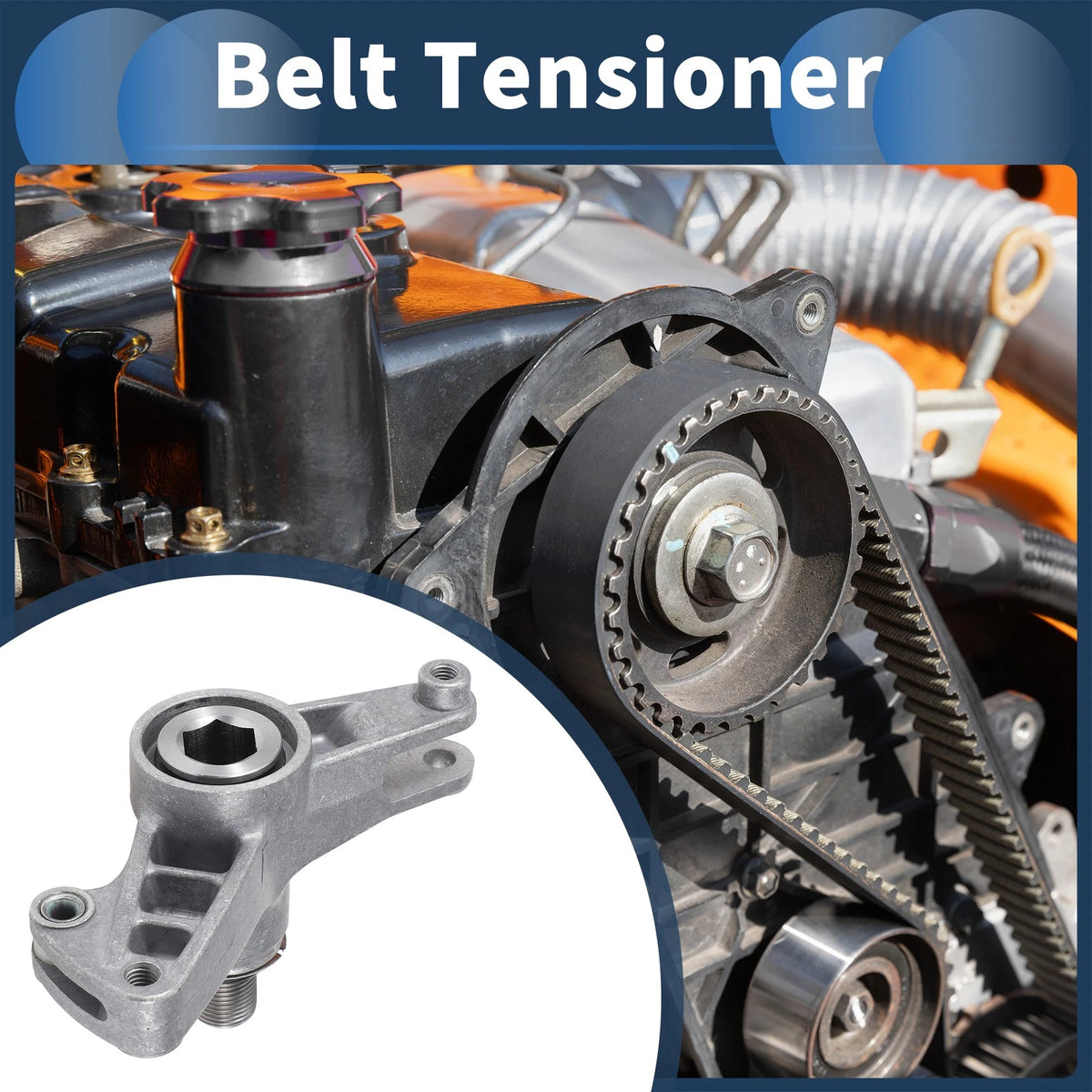 Belt Tensioner for Mercedes-Benz C-Class (1993–2001) Heavy Duty Metal