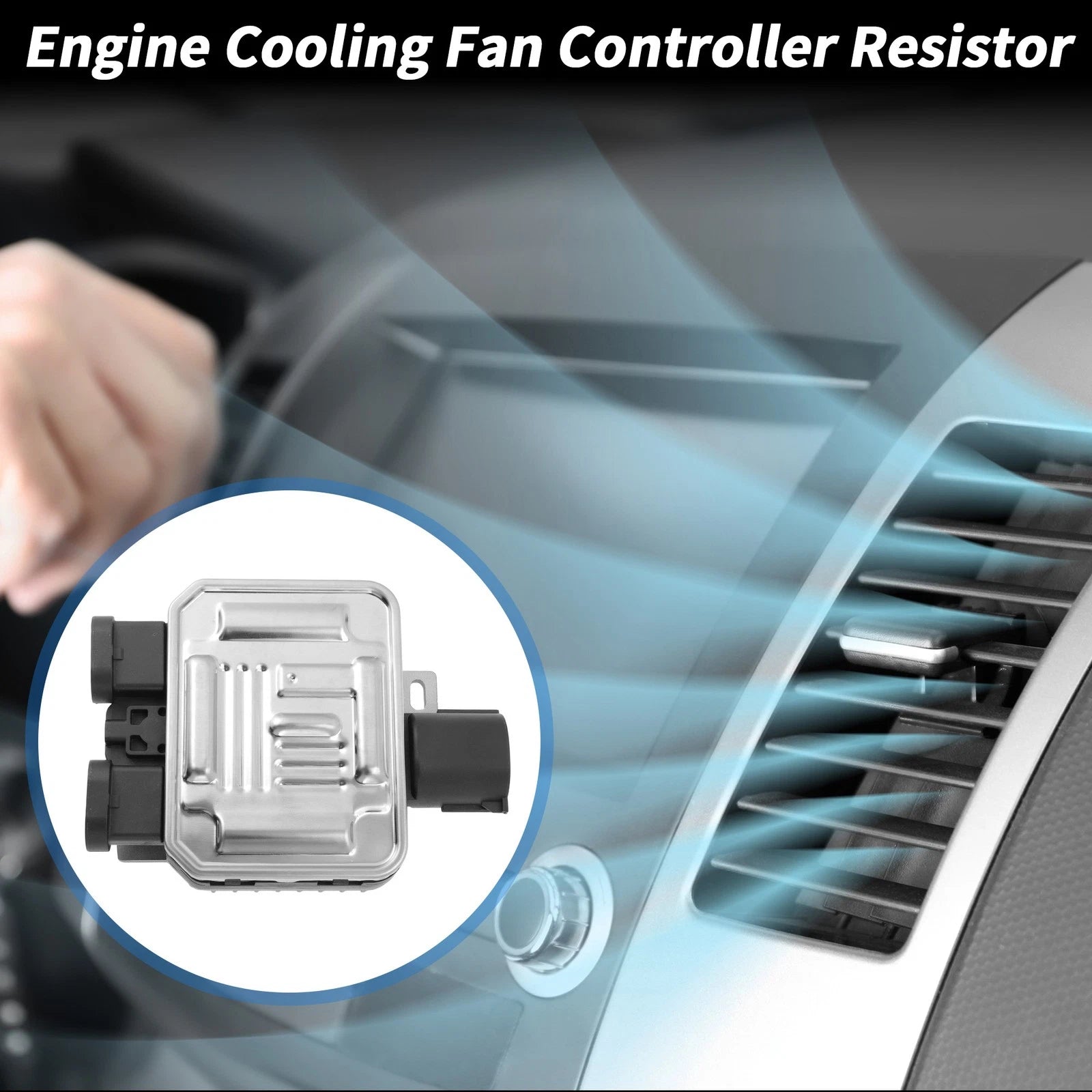 Engine Cooling Fan Control Module No.LR045248 for Land Rover LR2 (2008–2016)