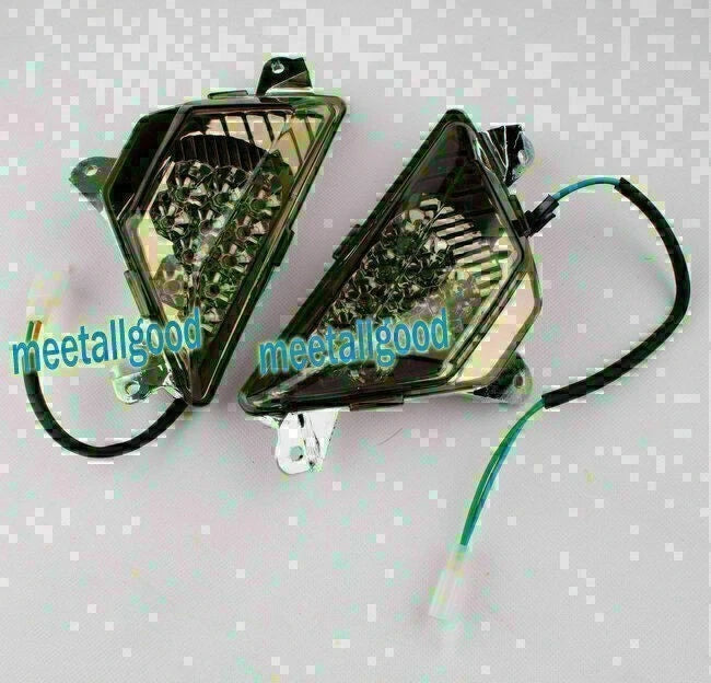Front Turn Signals Smoke Lens for Kawasaki Ninja 300 (2013)