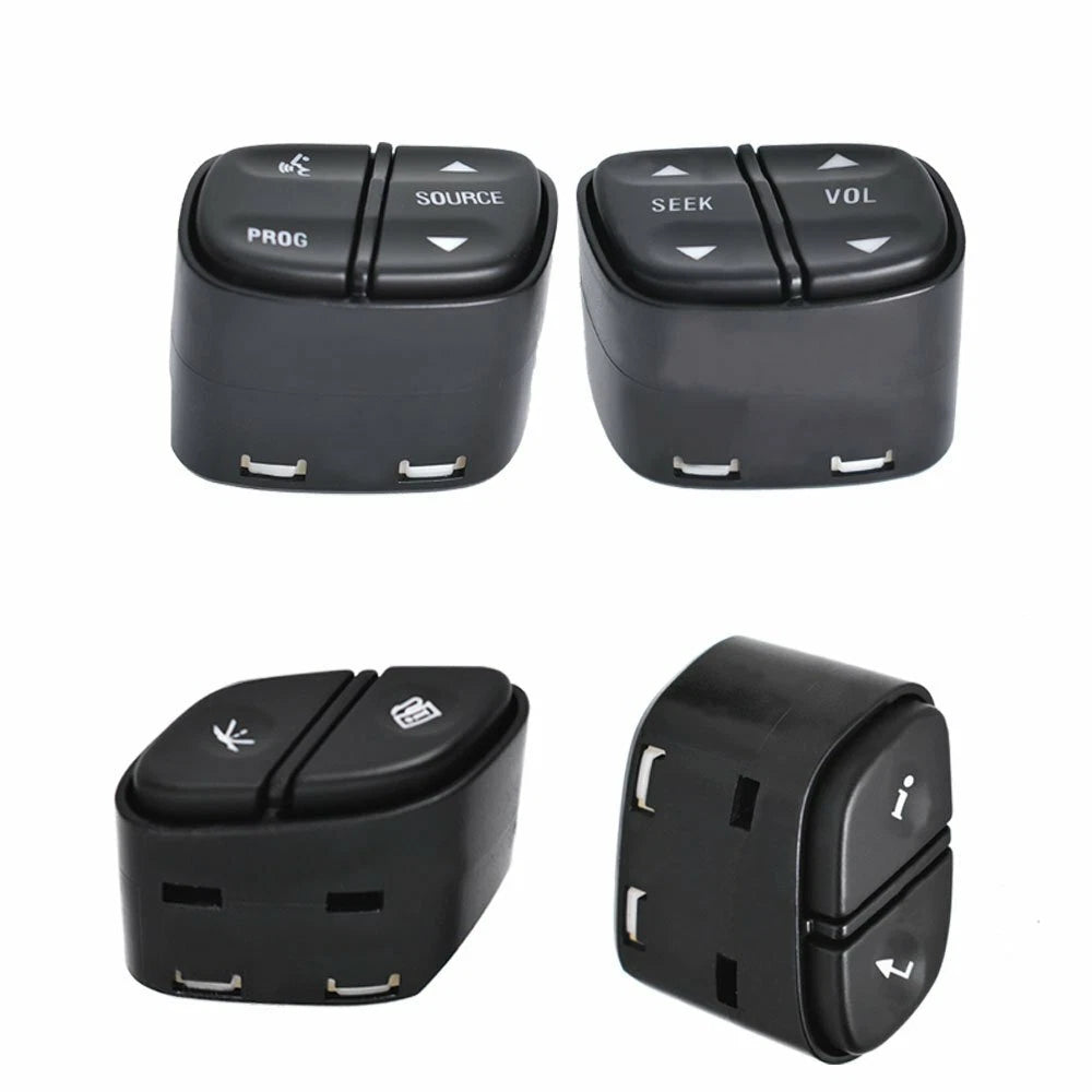 4X Steering Wheel Switch Control Buttons for Chevy Silverado (2003–2007)