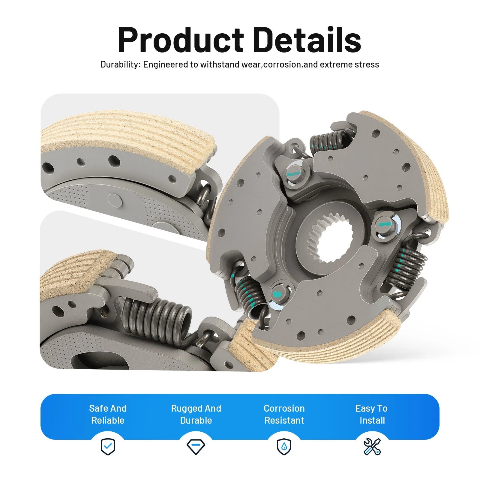 WET Clutch Centrifugal Carrier for Kawasaki Bayou KLF220/KLF250 (1988–2022)