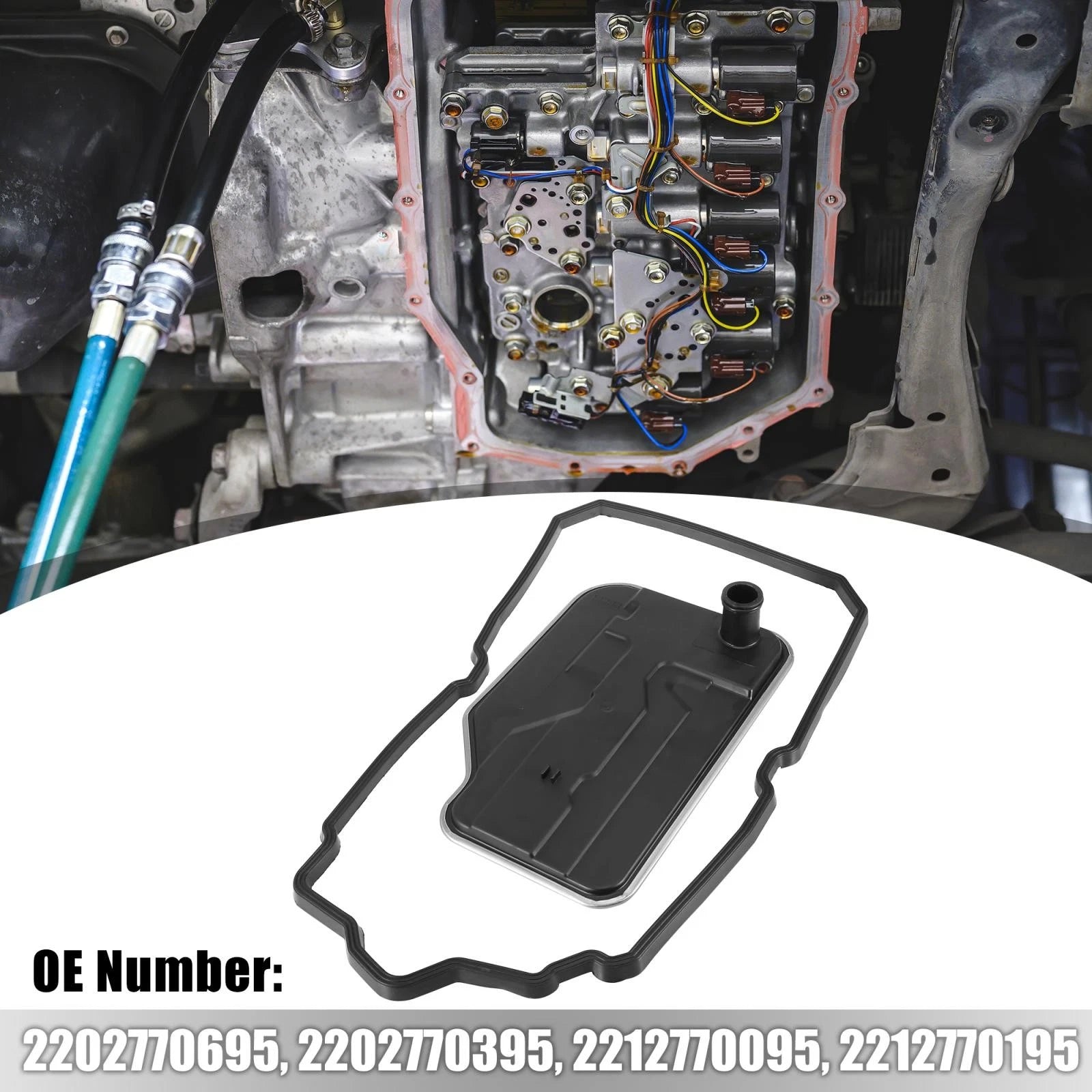 Automatic Transmission Filter Oil Pan Gasket Kit for Mercedes-Benz (2015–2018)