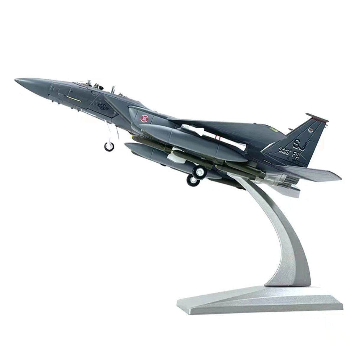 1:100 F-15E Strike Eagle Alloy + ABS Aircraft Model