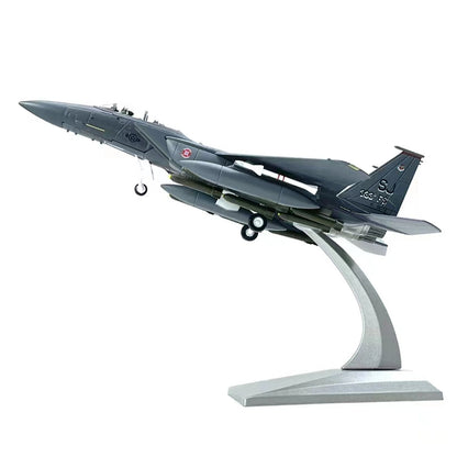 1:100 F-15E Strike Eagle Alloy + ABS Aircraft Model