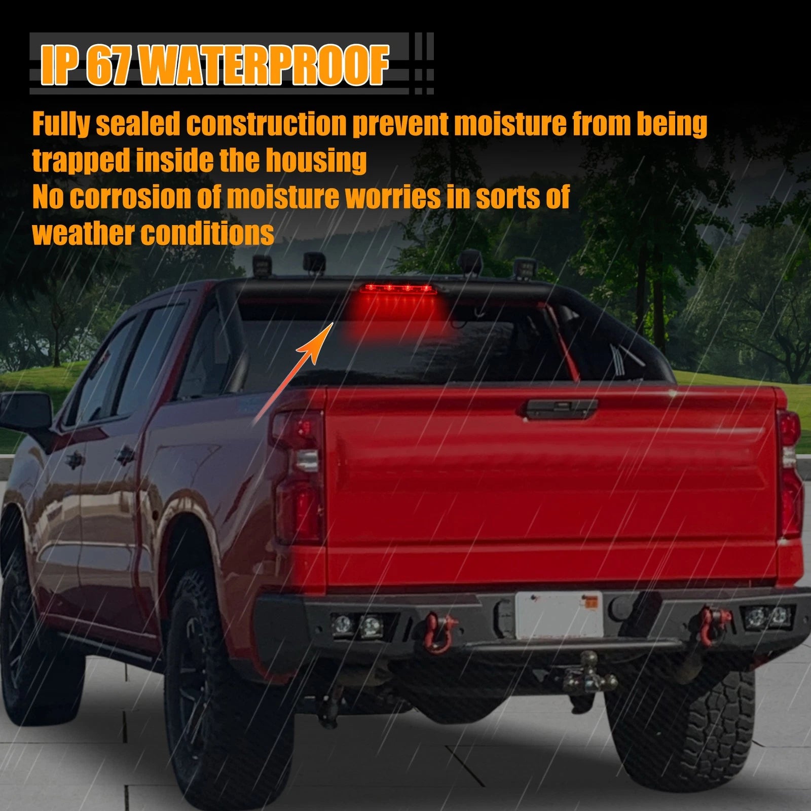 LED Third High Mount Brake Light 15120540 for Chevrolet Avalanche (2002–2013)