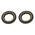 2Pcs Lower Unit Propeller Shaft Oil Seal for Suzuki (09289-22007, 09289-22006)