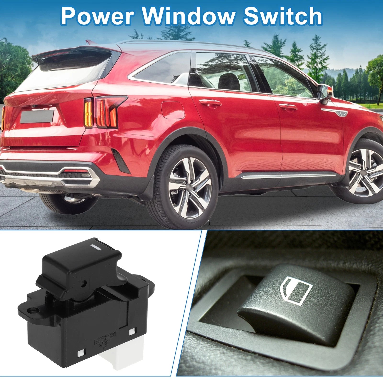 Rear Side Power Window Switch for Kia Sorento (2009–2014)