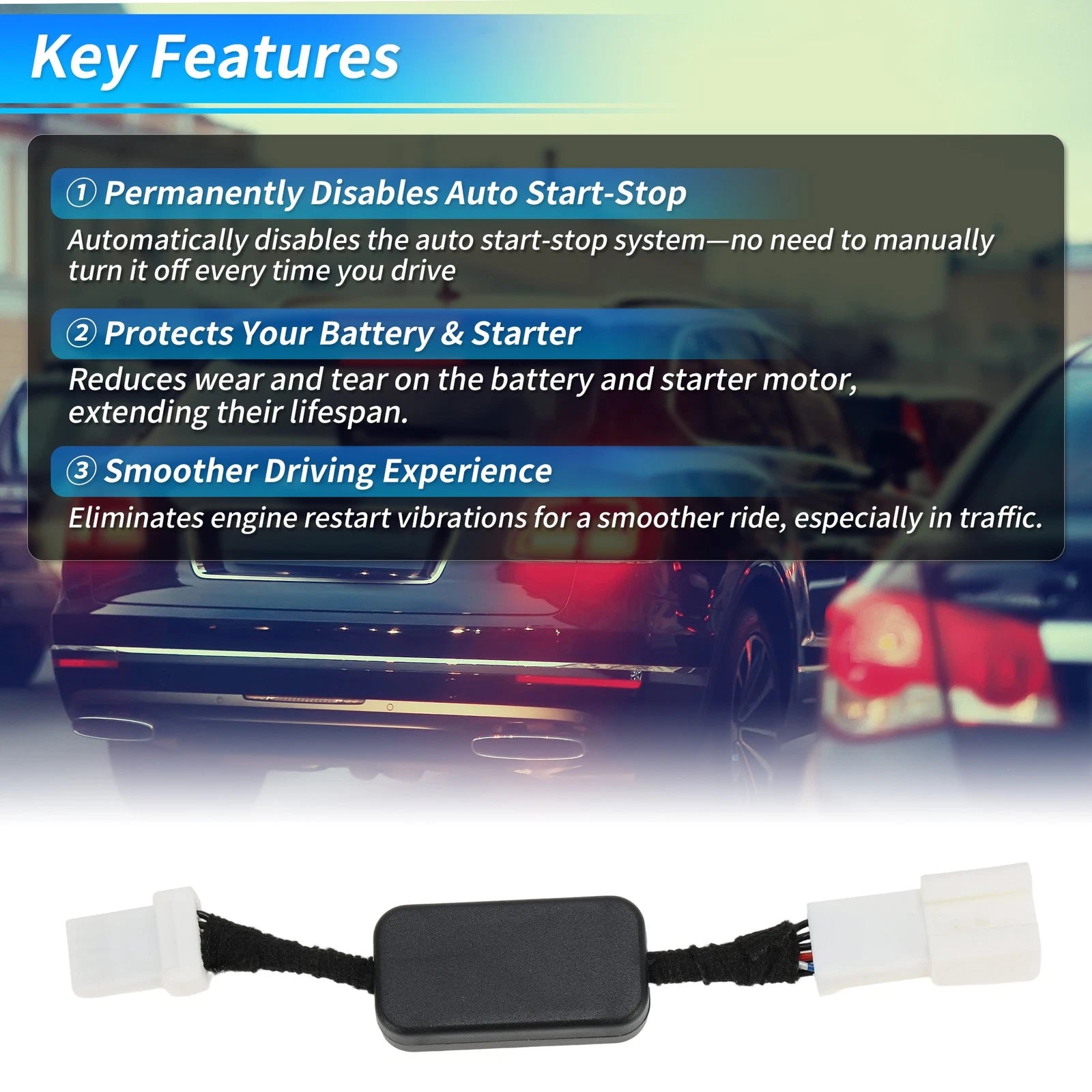 Auto Start Stop Eliminator for Honda Passport (2024–2025) 1Pc