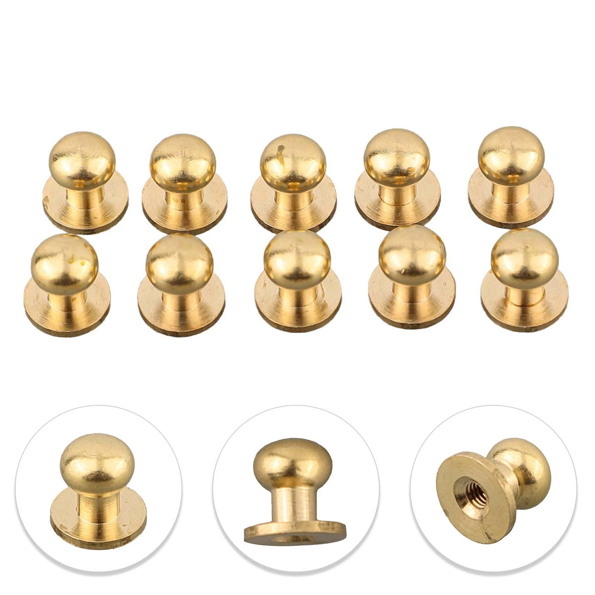 Set of 4 Small Kitchen Knobs for Locker