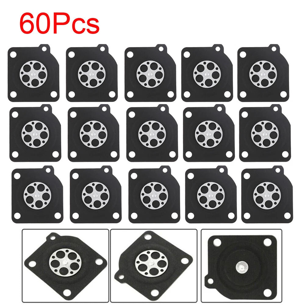60Pcs Carburetor Metering Diaphragm for ZAMA C1U A015010 Chainsaw