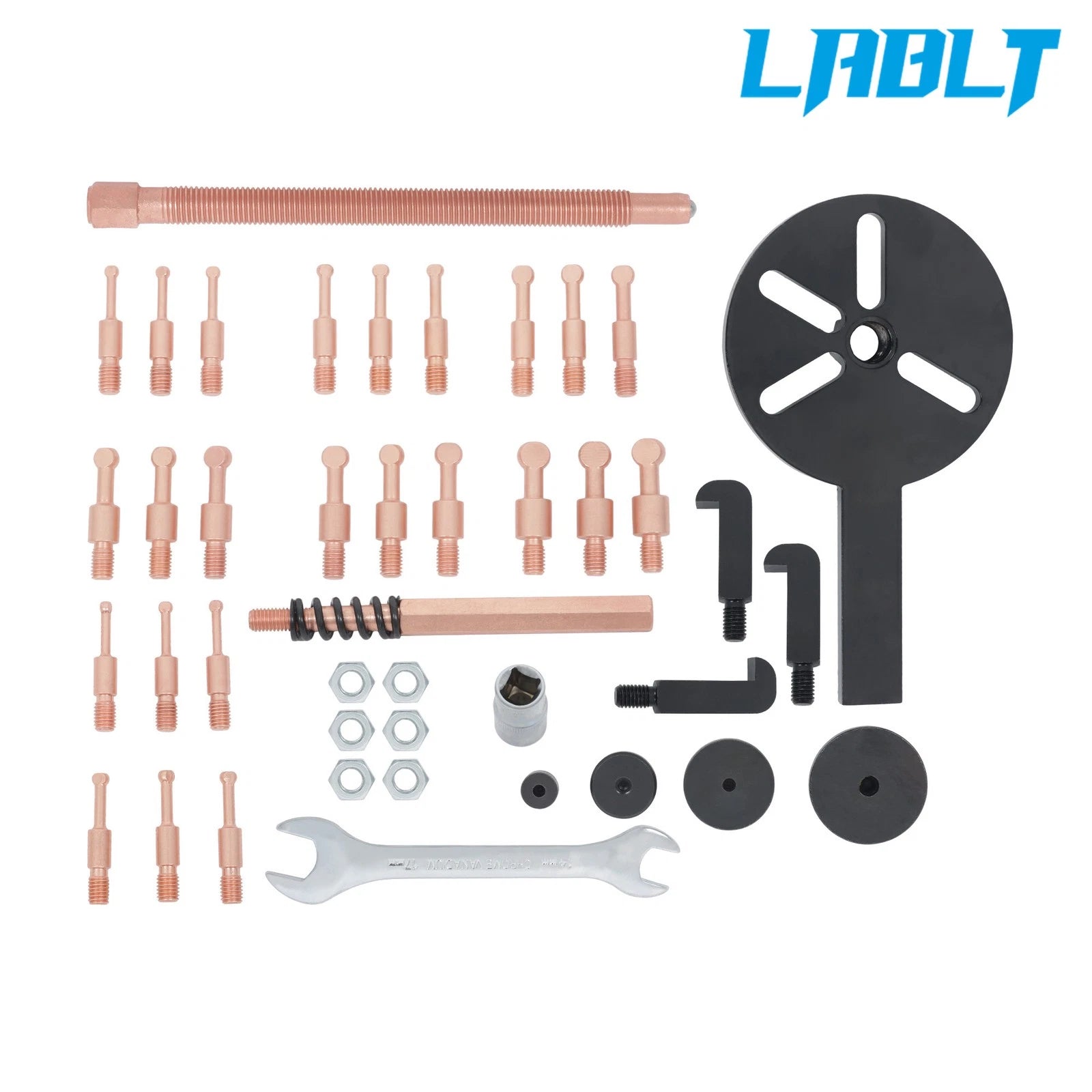 36-in-1 Blind Hole Bearing Separator Puller Kit for Gear Pulling