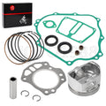 Engine Rebuild Piston Kit with Rings & Gasket Seal for Kawasaki Mule 600 610 (2005–2018)