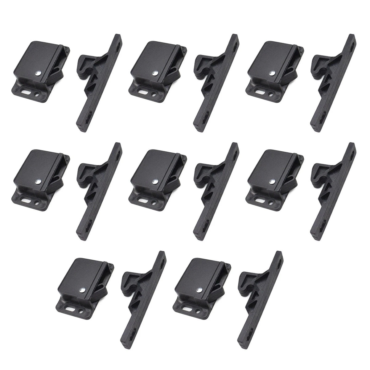 8 Pack Cabinet Door Latch for RV Drawer (Universal Fit)