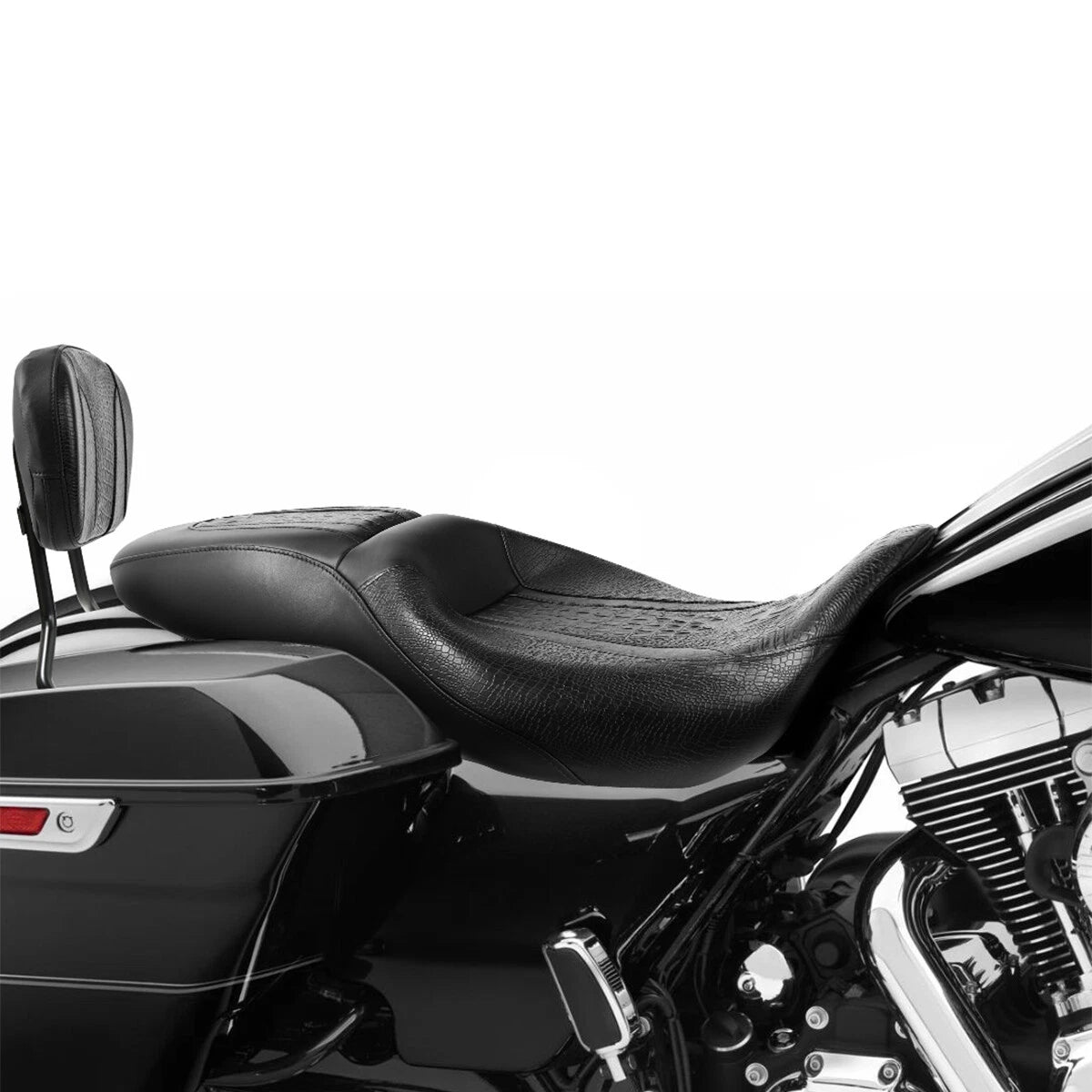 Driver Passenger Seat Backrest for Harley Street Glide (2009–2023)