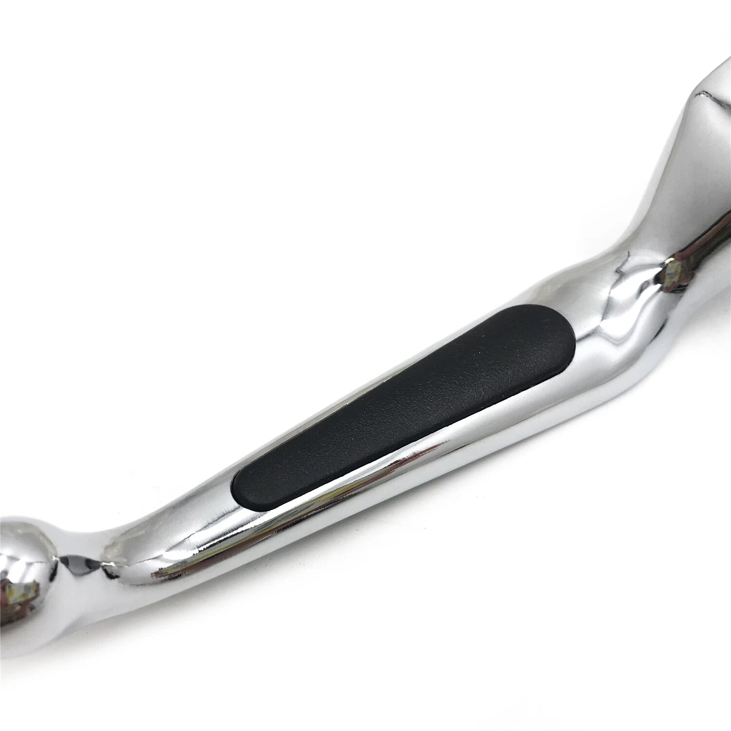 Chrome Vinyl Leather Clutch Lever with Mount Bracket for Softail/Dyna (2008–2014)