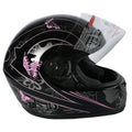 Full Face Helmet for Motorcycle (DOT Approved, Sizes S-XL)