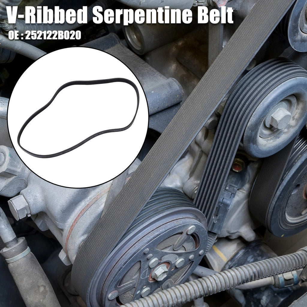Serpentine Drive Belt Replacement for Hyundai Accent 1.6L (2012–2019)