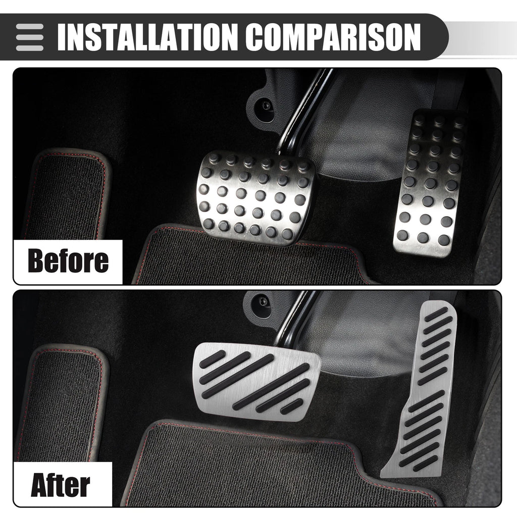 Brake Accelerator Pedal Covers Set for Chevrolet Camaro (2010–2015)