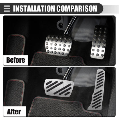 Brake Accelerator Pedal Covers Set for Chevrolet Camaro (2010–2015)