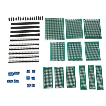 Double Sided PCB Set of 48 Boards for Soldering Projects