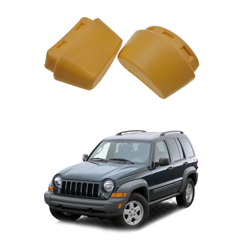 2Pcs Front Left + Right Jounce Bumper Stop for Jeep Liberty KJ (2002–2007) 52088684AB