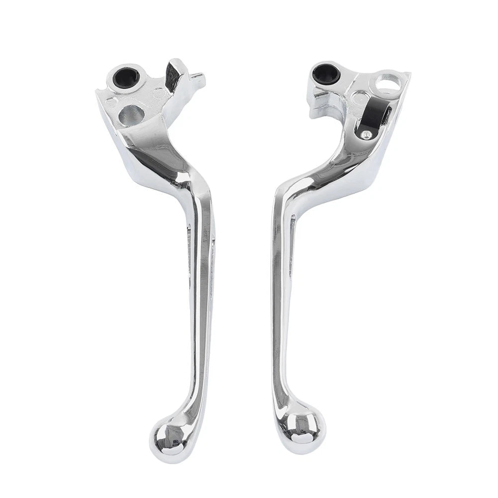 Brake Lever Set for Harley Davidson (1996–2017) Chrome
