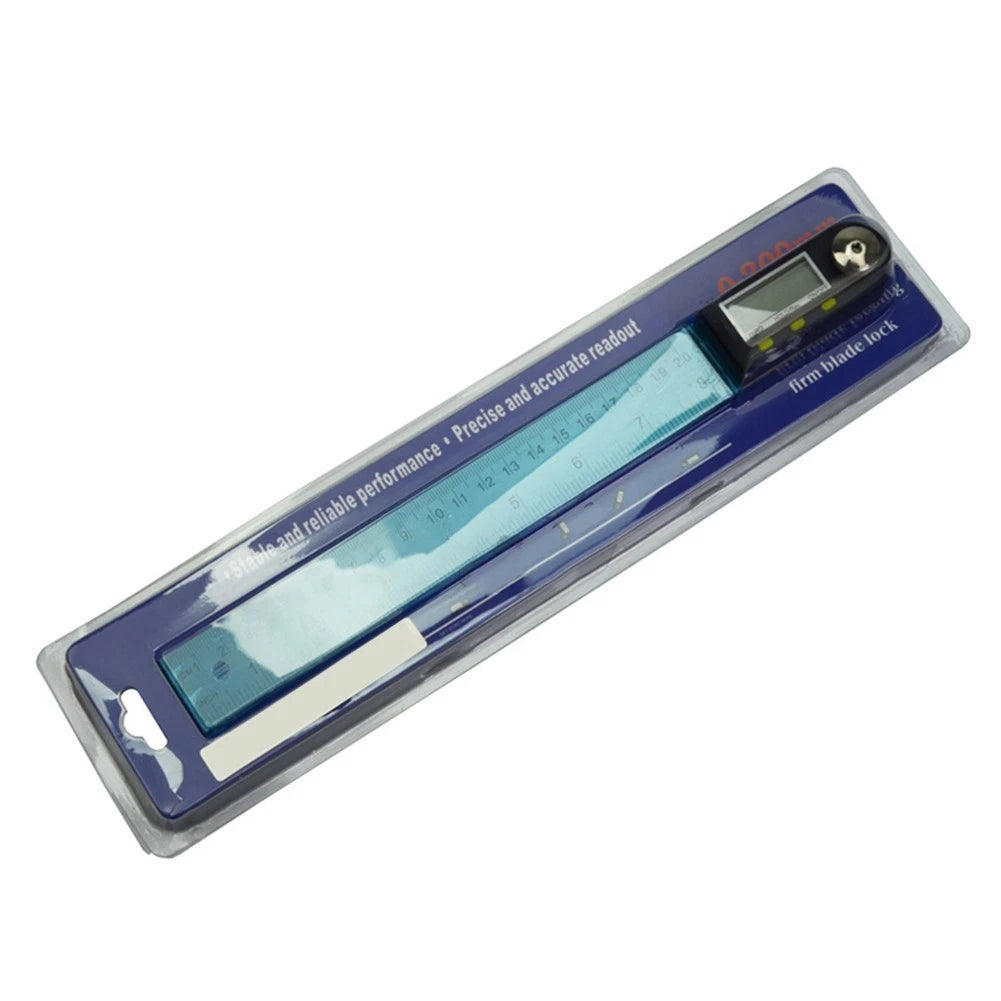 Digital Angle Measuring Tool with LCD and Locking Features