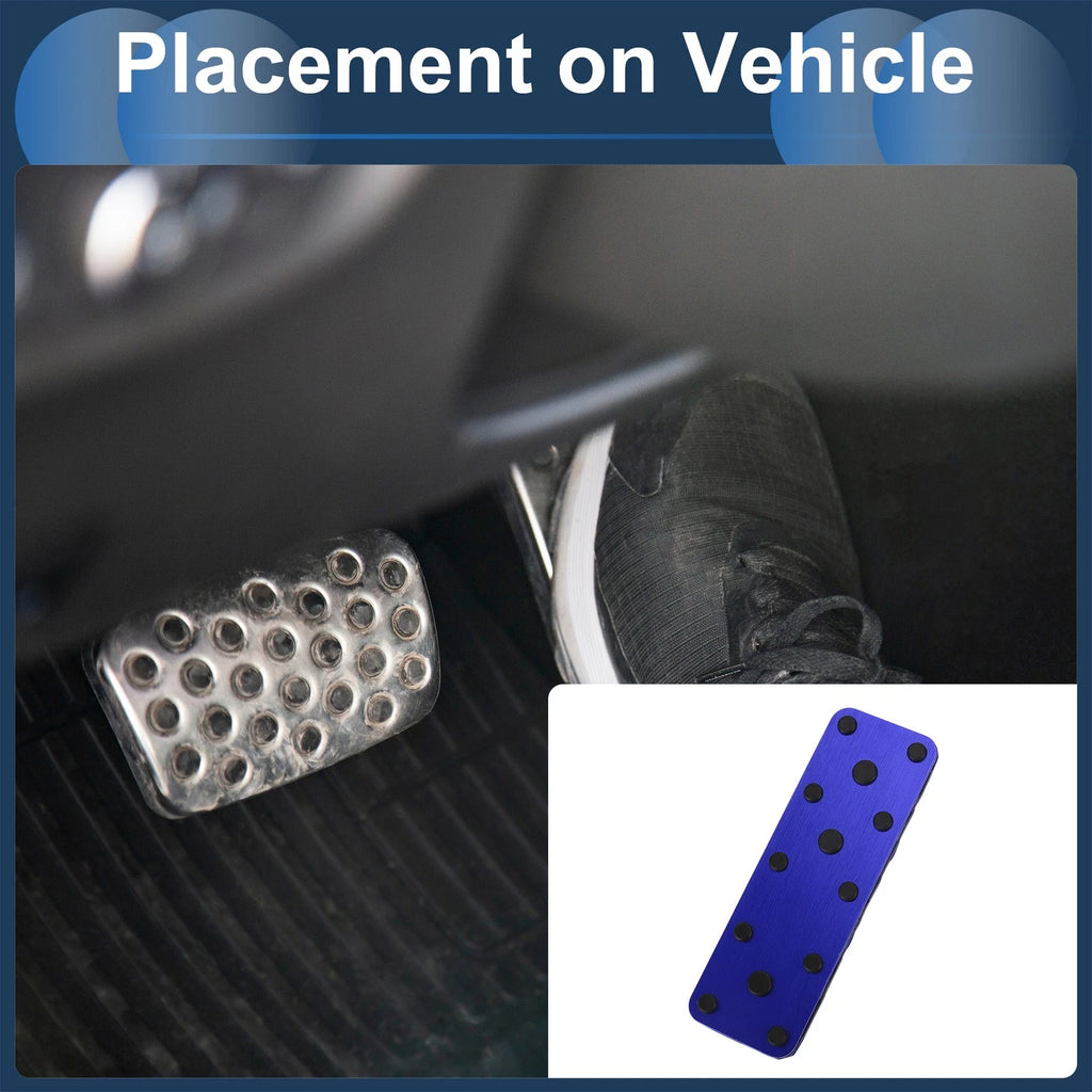 Footrest Pedal Cover Replacement for Subaru Forester (2003–2005) Aluminum
